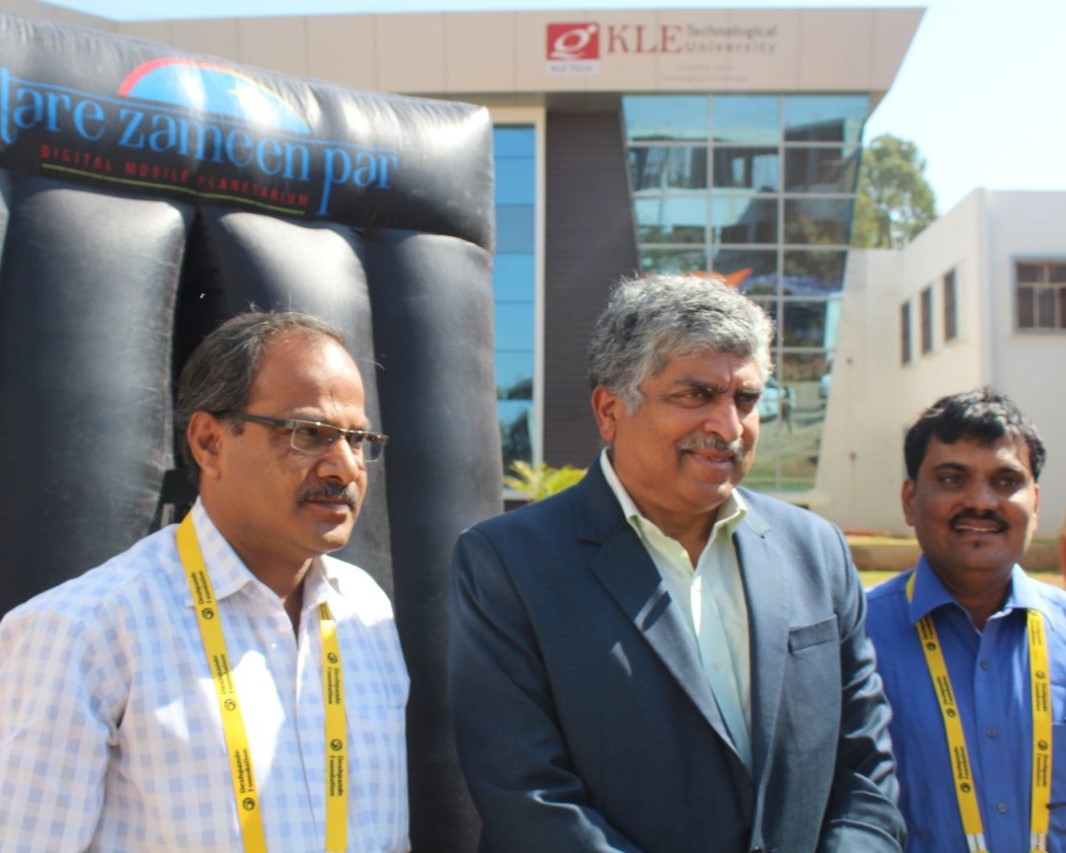Co-Founder of Infosys Sri Nandan Nilekani visited TZP Planetarium 